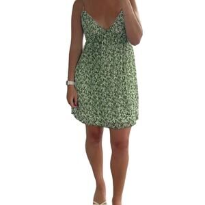 Abercrombie & Fitch Green Mini Dress